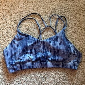 Old Navy Active Blue Tie Dye Sports Bra